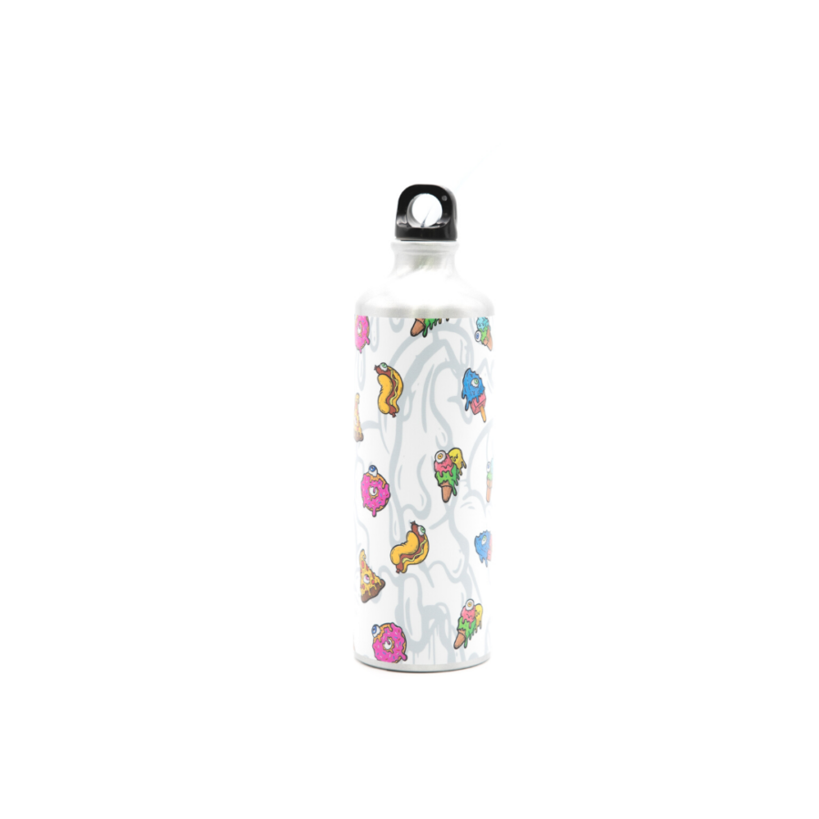 Zombie Food White Water Bottle