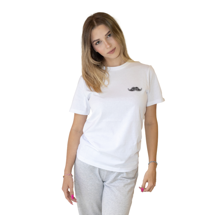 T-Shirt Food Monster bianca