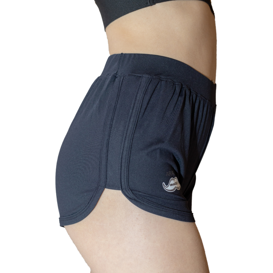 Pantaloncino sportivo donna nero