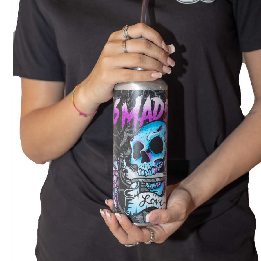 Skull Love Water Bottle