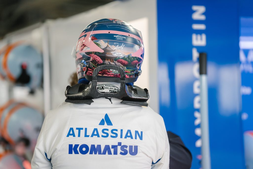 Casco Albon Giappone 2025